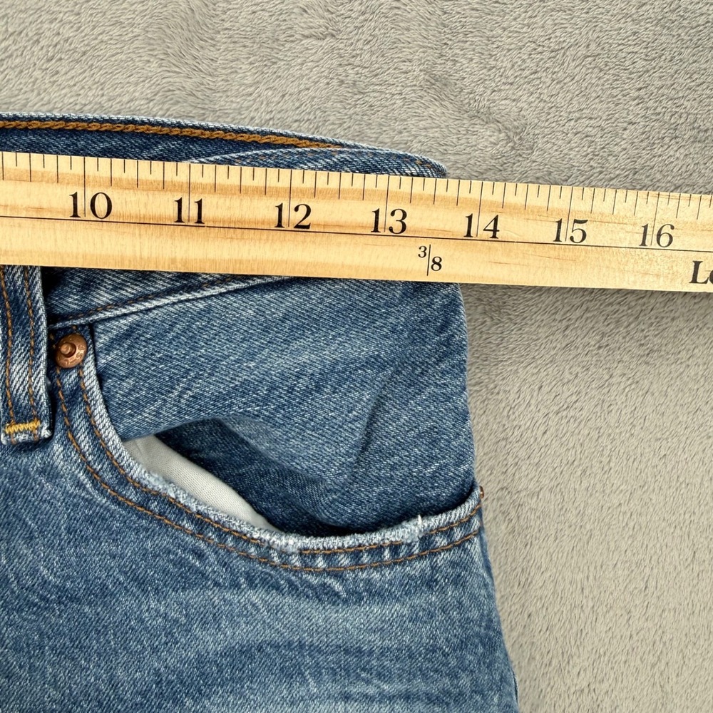 Levis Premium Ribcage Straight Ankle Jeans High Rise‎ Womens Size W 28 L 27 - Picture 16 of 16